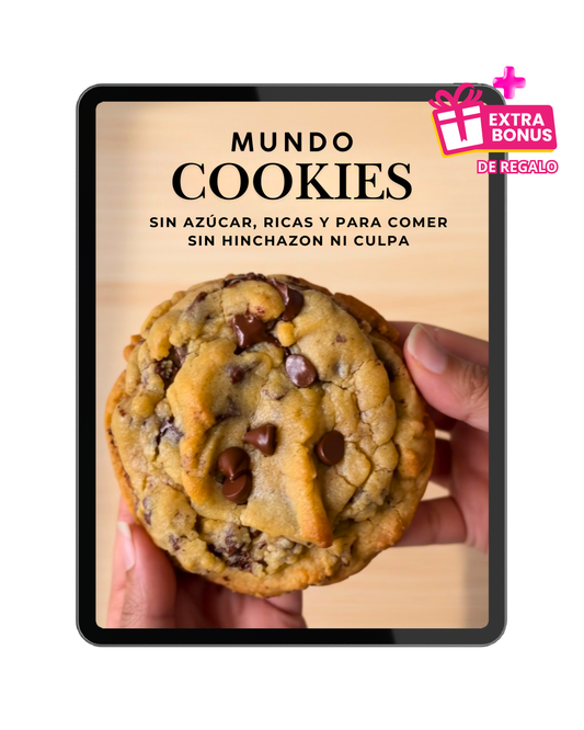 MUNDO COOKIES: Estilo New York, sin azúcar e irresistibles.