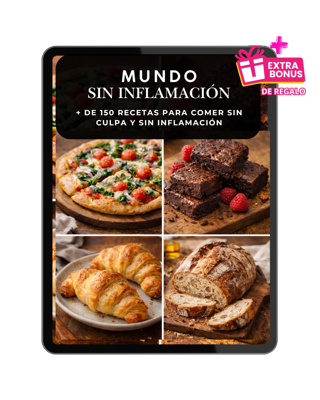MUNDO SIN INFLAMACIÓN: Comer rico sin hinchazón.
